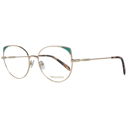 Emilio Pucci Gold Metal Glasses (Frames) - ClickThatClicks 