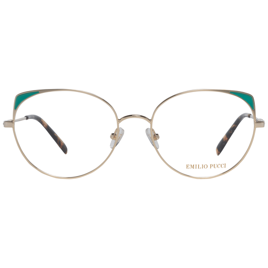 Emilio Pucci Gold Metal Glasses (Frames) - ClickThatClicks 