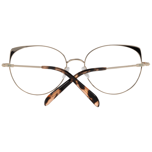 Emilio Pucci Gold Metal Glasses (Frames) - ClickThatClicks 