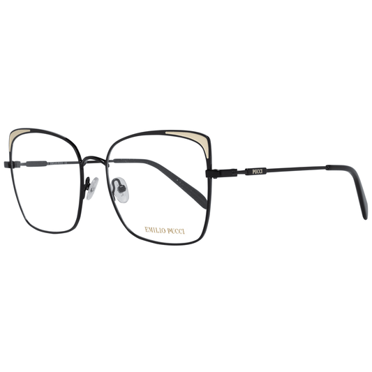 Emilio Pucci Black Metal Glasses (Frames) - ClickThatClicks 