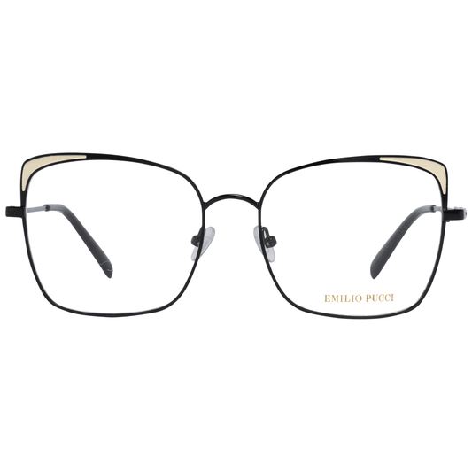 Emilio Pucci Black Metal Glasses (Frames) - ClickThatClicks 