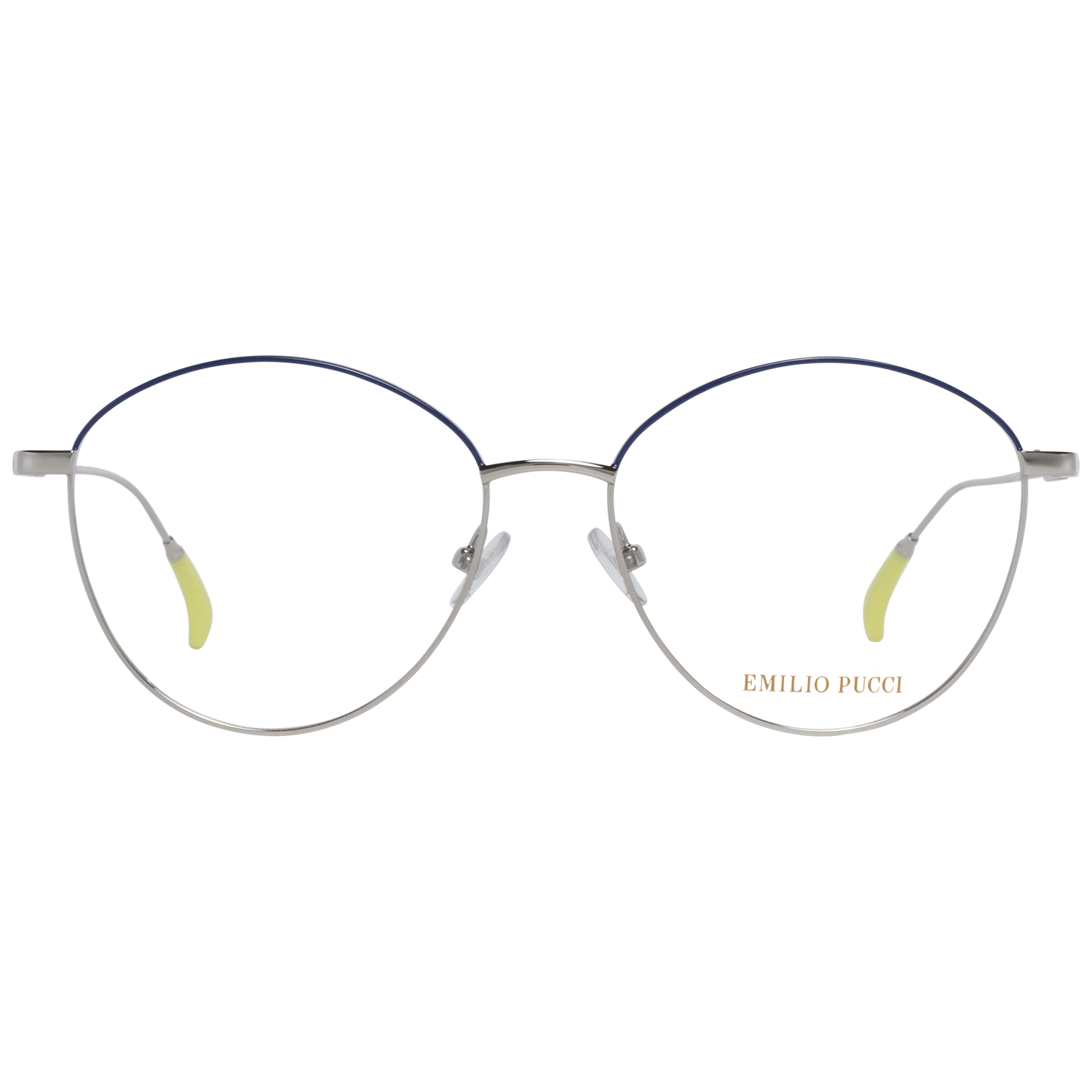 Emilio Pucci Blue Metal Glasses (Frames) - ClickThatClicks 