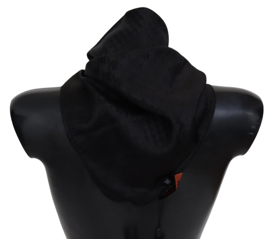 Missoni Black Wool Knit Unisex Neck Wrap Shawl Scarf - ClickThatClicks 