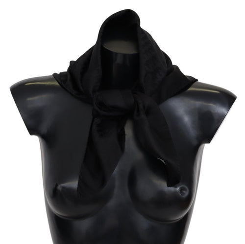 Missoni Black Wool Knit Unisex Neck Wrap Shawl Scarf - ClickThatClicks 