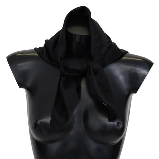 Missoni Black Wool Knit Unisex Neck Wrap Shawl Scarf - ClickThatClicks 