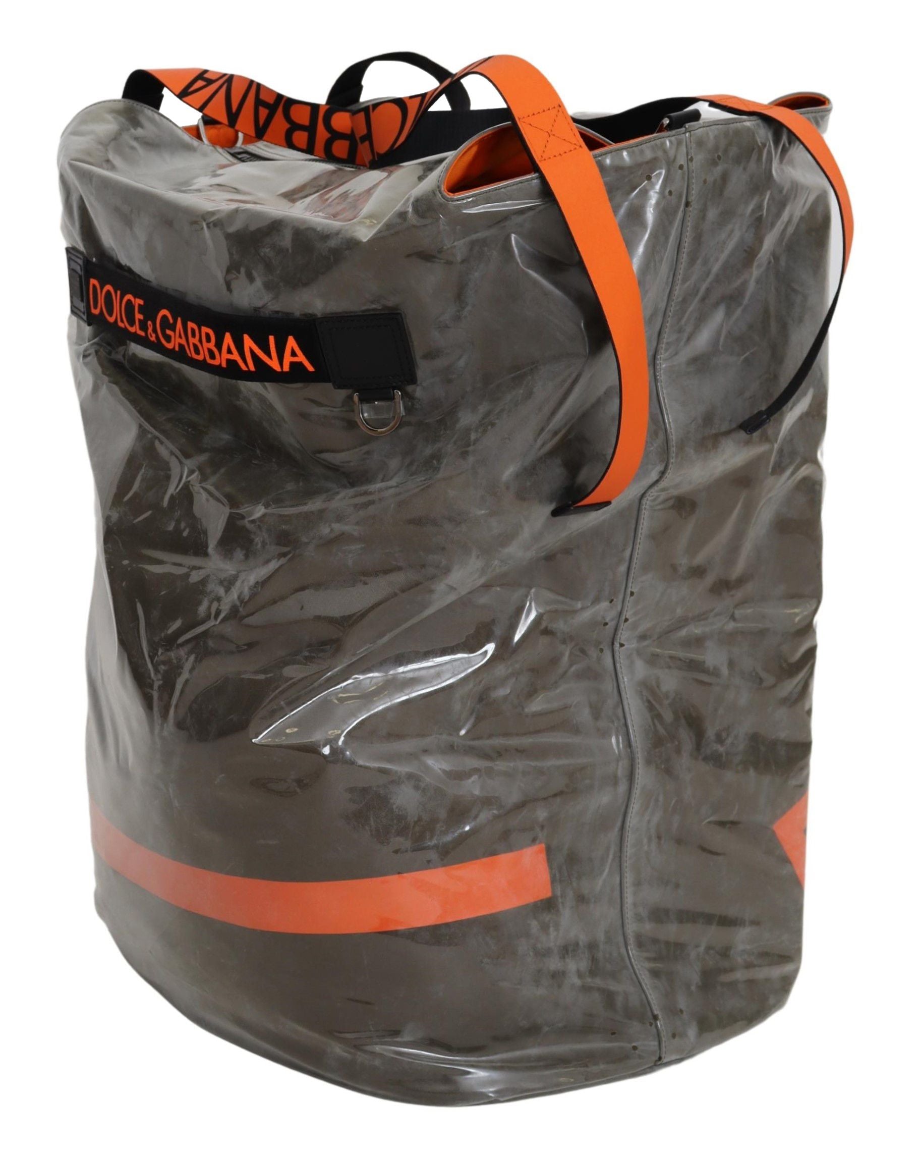 Dolce & Gabbana Cotton Men Large Fabric Green Shopping Tote Bag - ClickThatClicks 