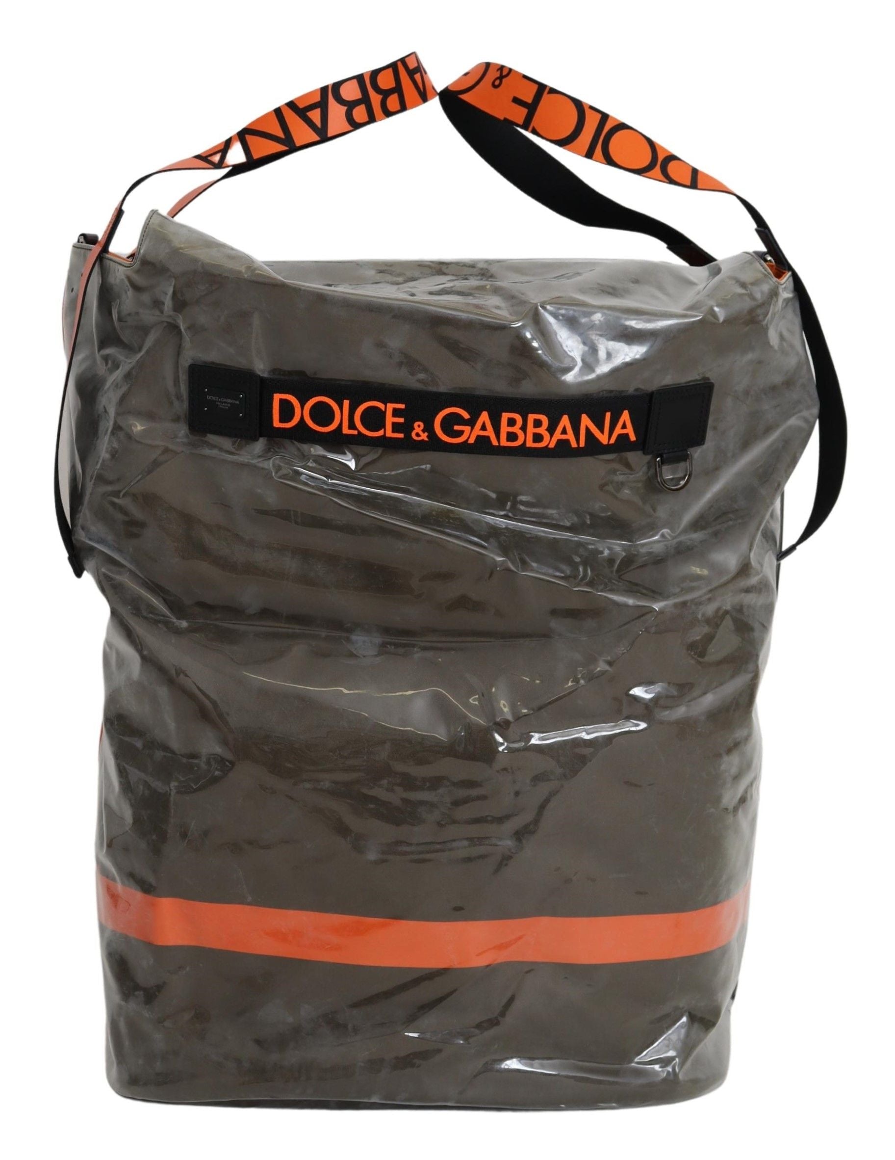 Dolce & Gabbana Cotton Men Large Fabric Green Shopping Tote Bag - ClickThatClicks 