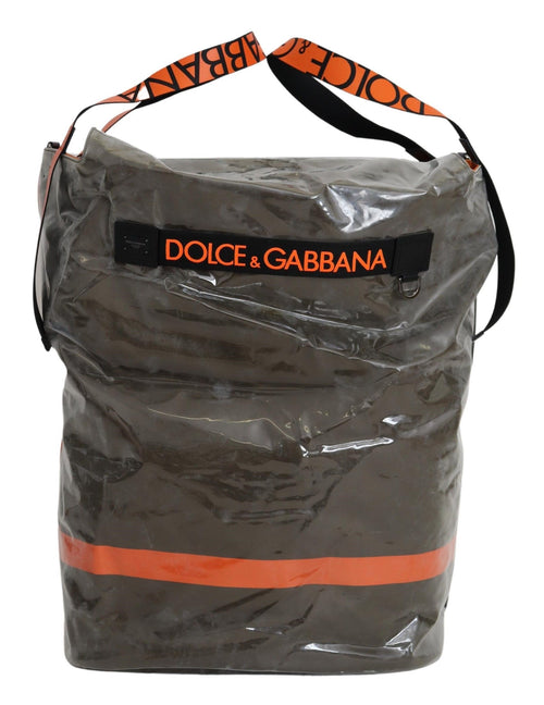 Dolce & Gabbana Cotton Men Large Fabric Green Shopping Tote Bag - ClickThatClicks 