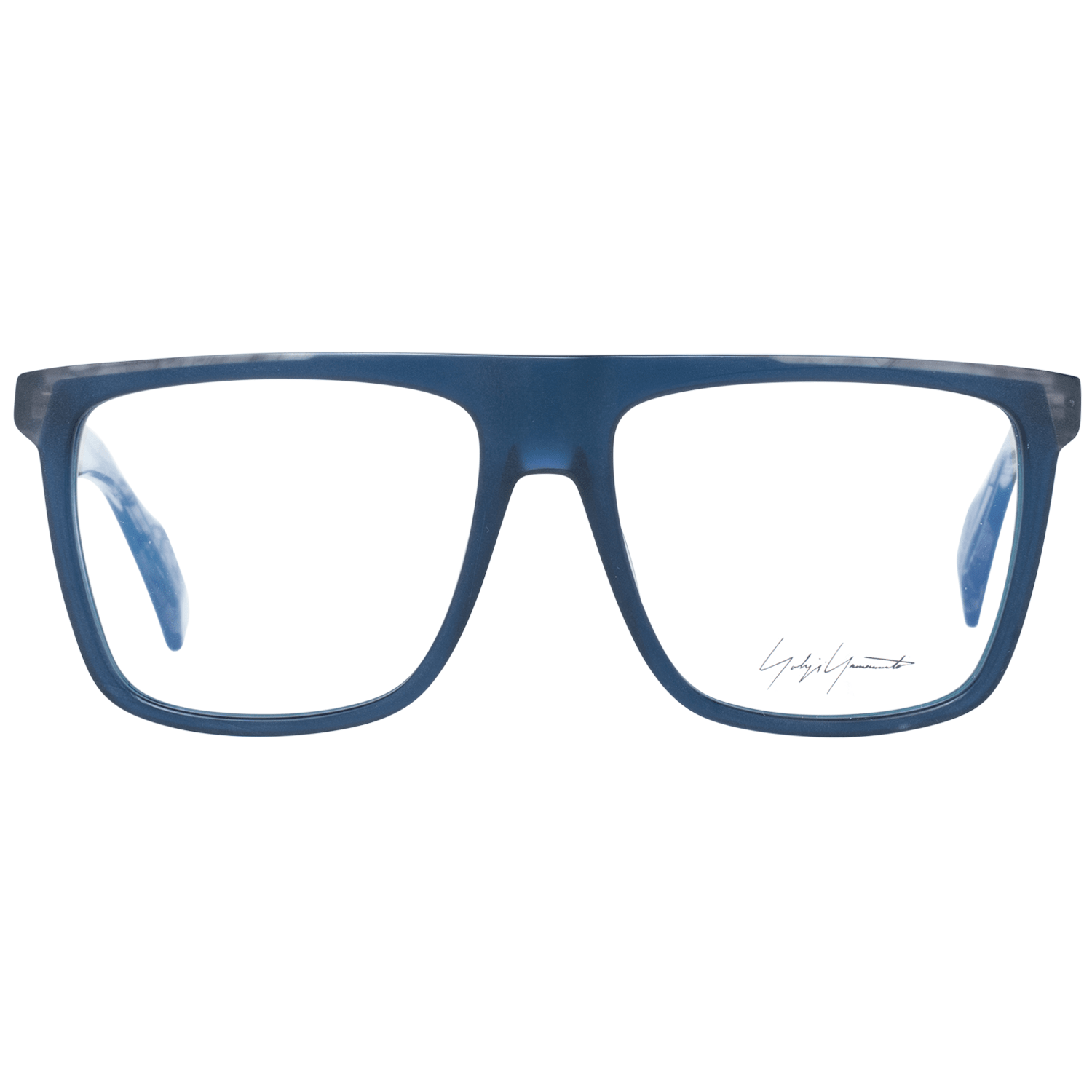 Yohji Yamamoto Blue Plastic Glasses (Frames) - ClickThatClicks 