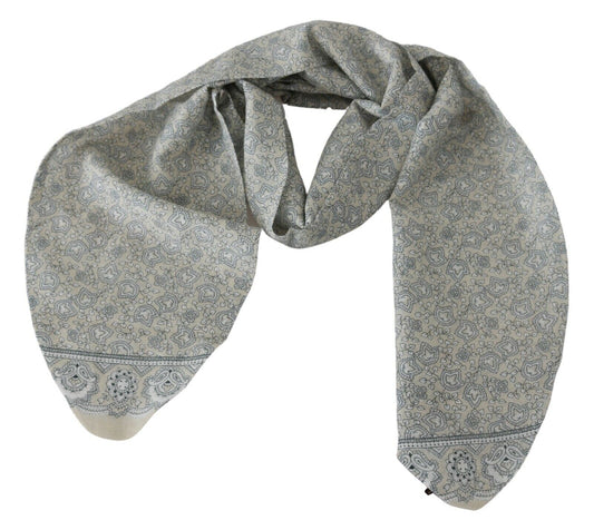 Ermanno Scervino Beige Blue Belt Wrap Beachwear Waist - ClickThatClicks 