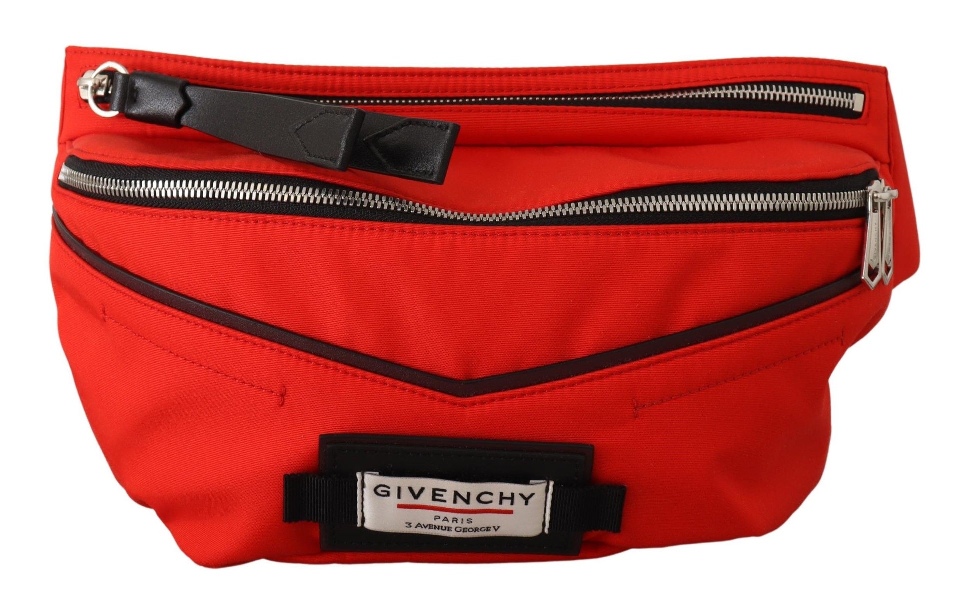 Givenchy Red Polyamide Downtown Large Bum Belt Bag - ClickThatClicks 