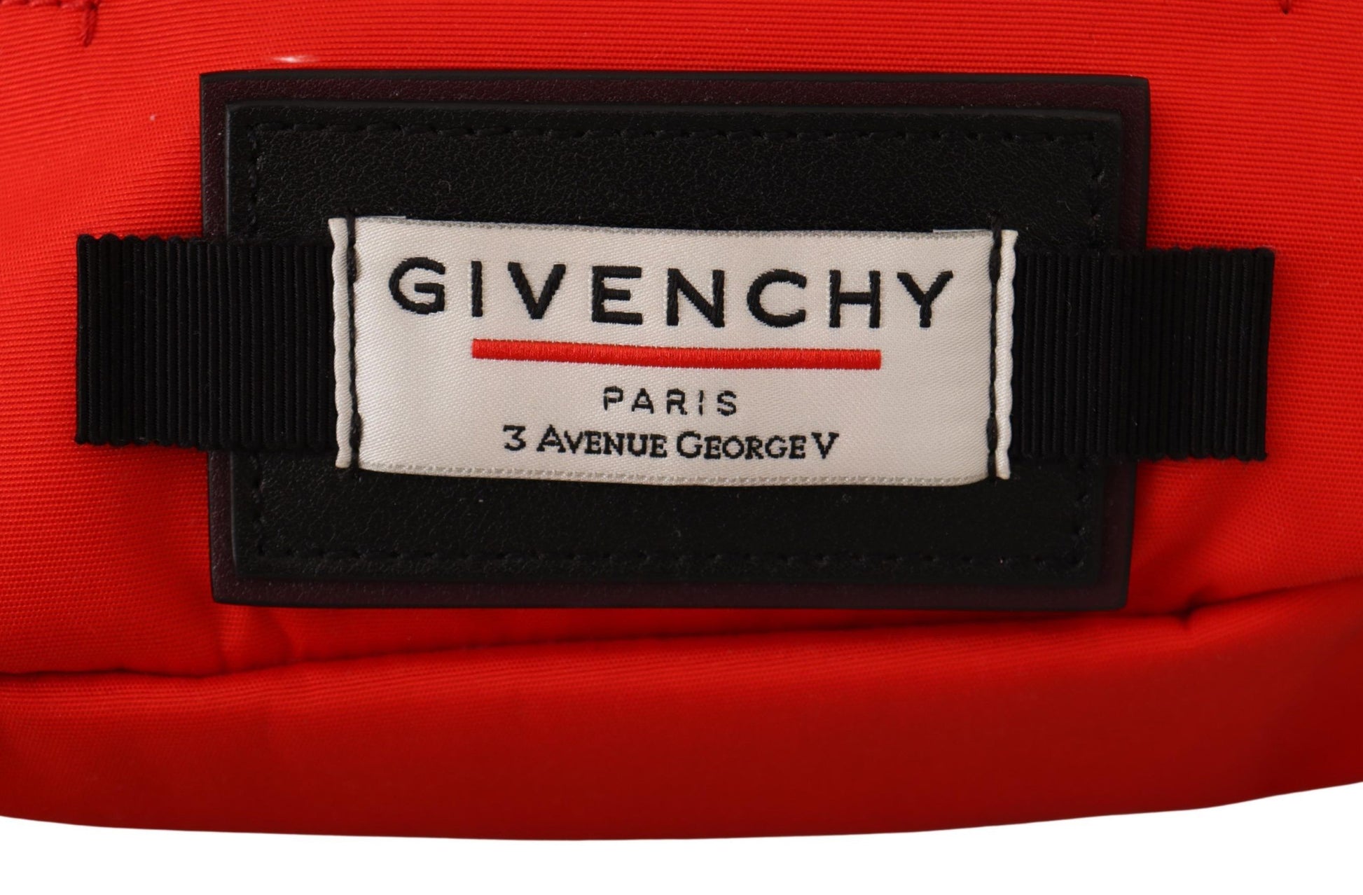 Givenchy Red Polyamide Downtown Large Bum Belt Bag - ClickThatClicks 