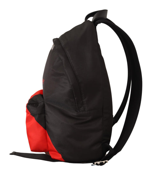 Givenchy Red & Black Nylon Urban Backpack - ClickThatClicks 