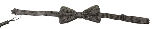 Dolce & Gabbana Multicolor Patterned Adjustable Neck Papillon Bow Tie - ClickThatClicks 