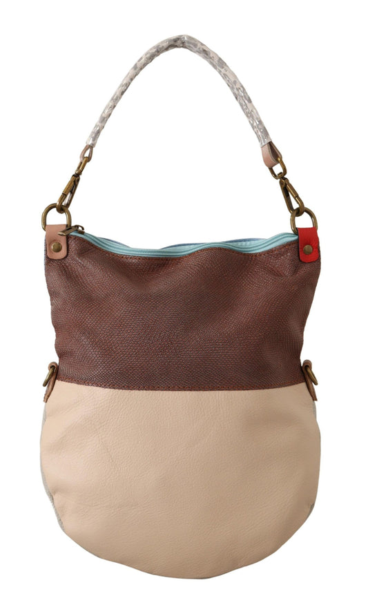 EBARRITO Multicolor Genuine Leather Shoulder Tote Women Handbag - ClickThatClicks 