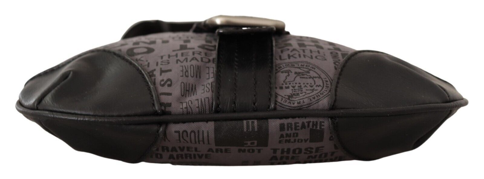 WAYFARER Gray Printed Logo Shoulder Crossbody Purse Bag - ClickThatClicks 