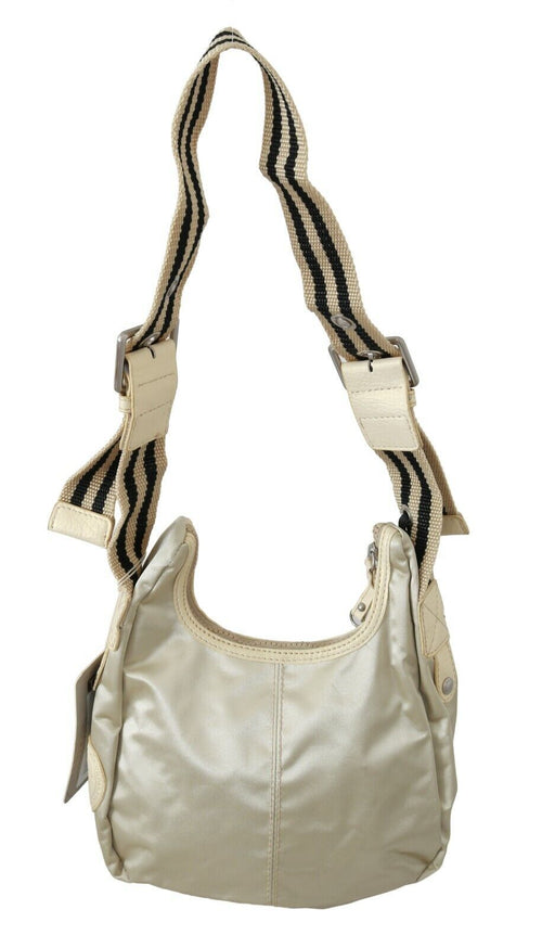WAYFARER White Shoulder Crossbody Sling Fabric Purse - ClickThatClicks 