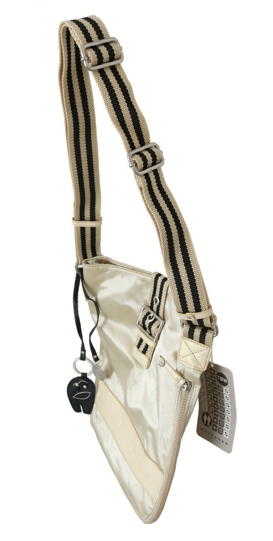 WAYFARER Beige Handbag Shoulder Tote Fabric Purse - ClickThatClicks 