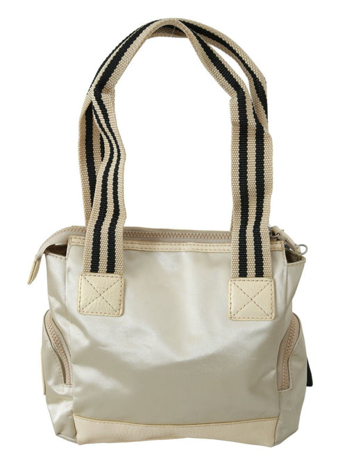 WAYFARER Beige Handbag Shoulder Tote Fabric Purse - ClickThatClicks 