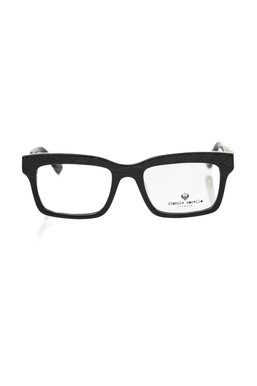 Frankie Morello Black Acetate Men's Frame - ClickThatClicks 