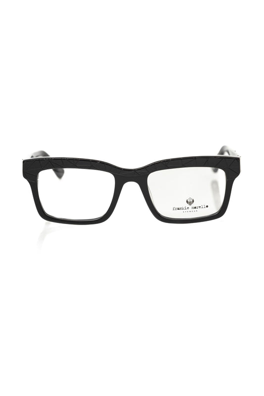 Frankie Morello Black Acetate Men's Frame - ClickThatClicks 