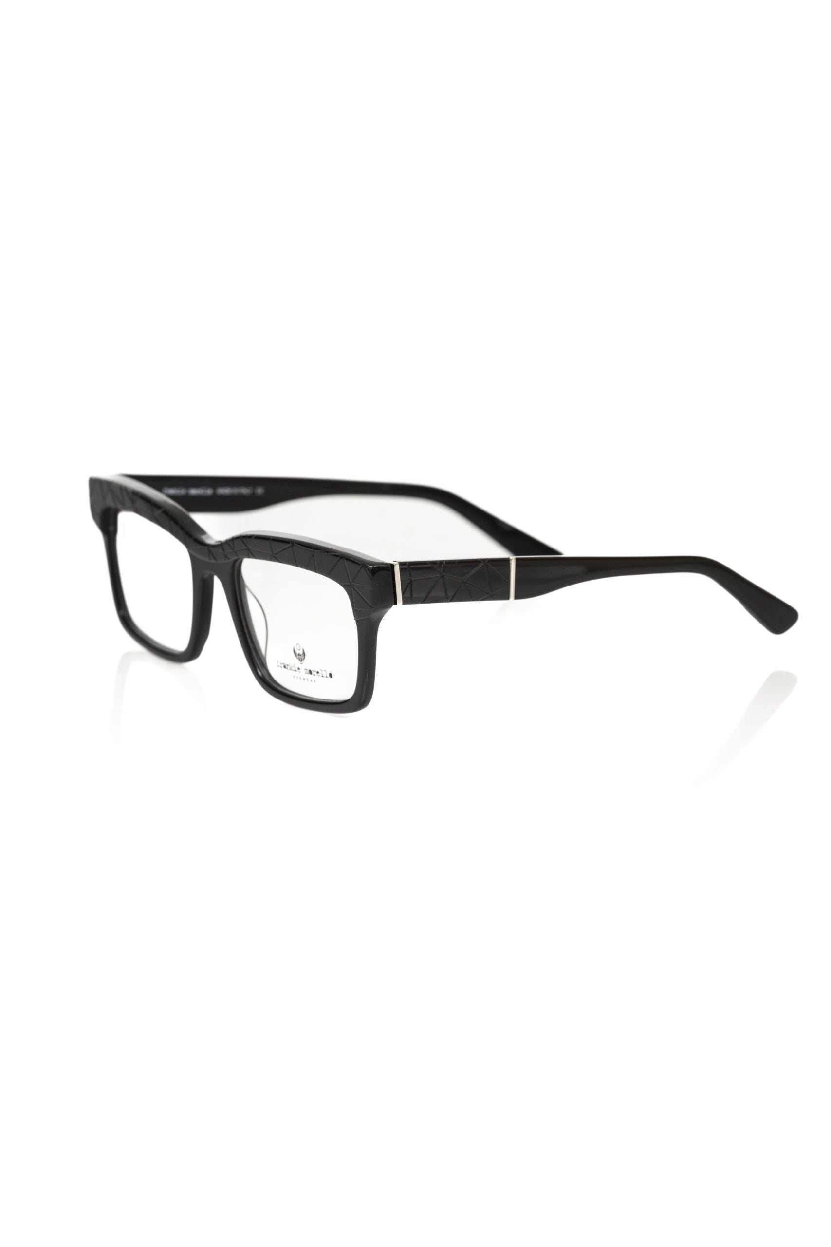 Frankie Morello Black Acetate Men's Frame - ClickThatClicks 