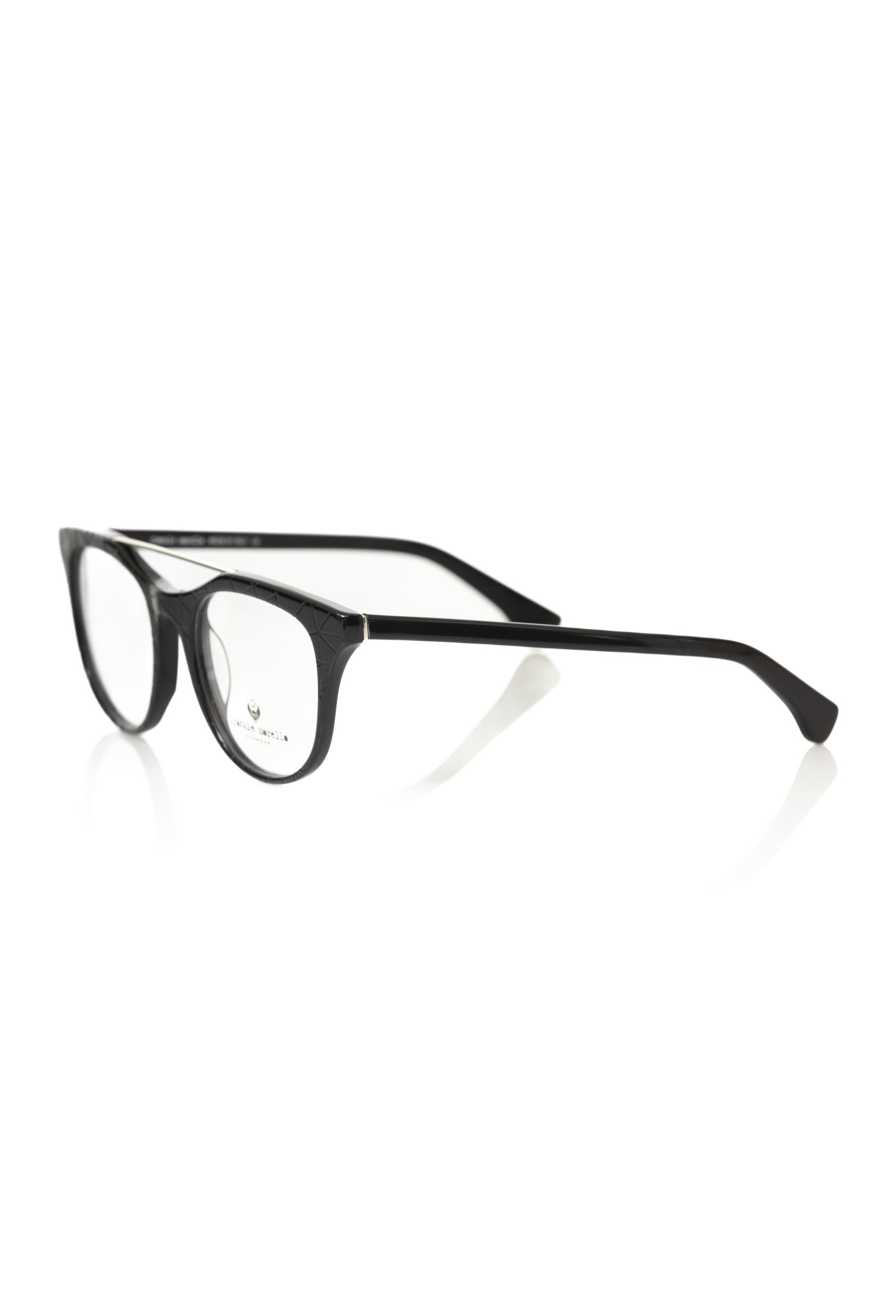 Frankie Morello Black Acetate Men Frame - ClickThatClicks 