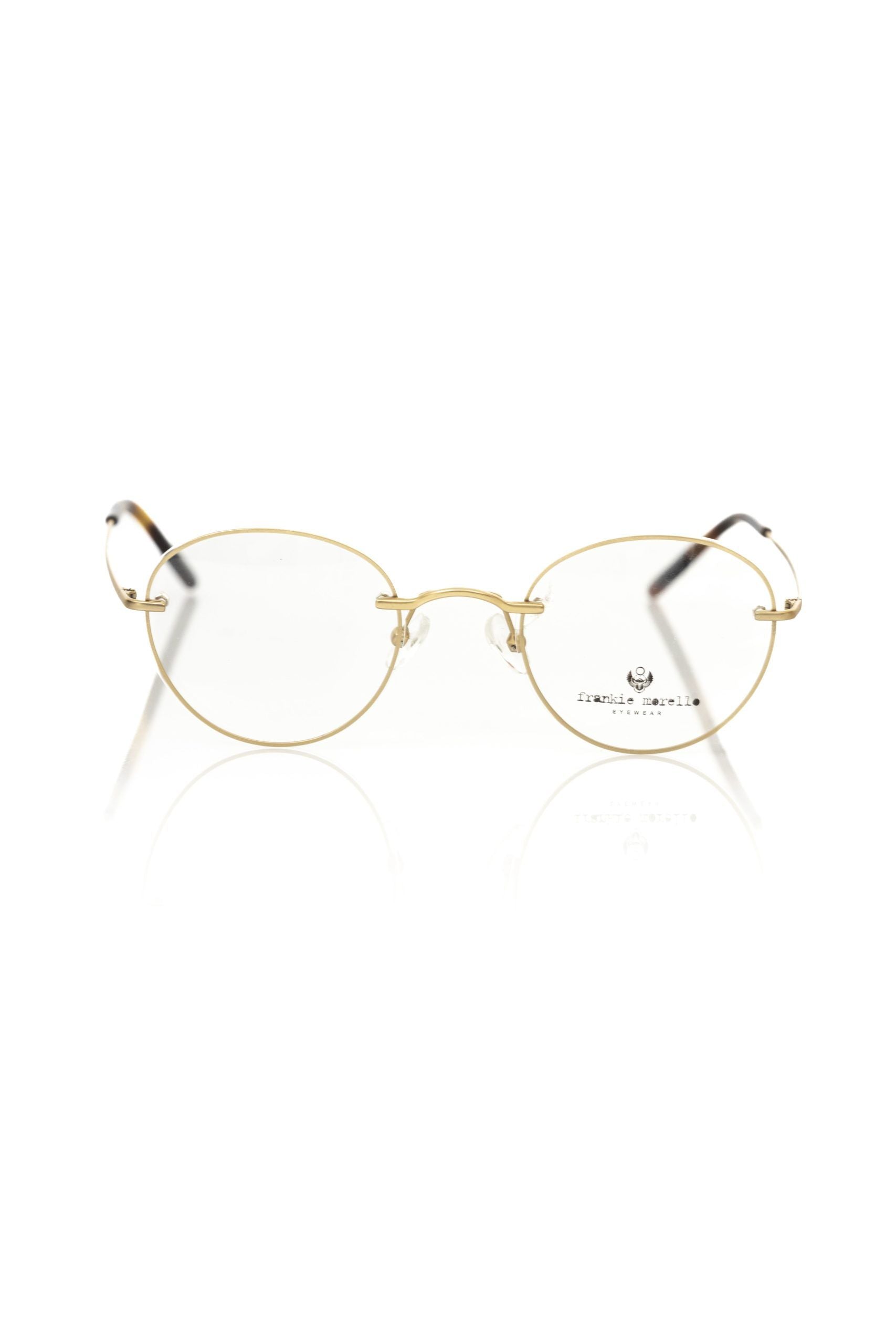 Frankie Morello Gold Metallic Men's Frame - ClickThatClicks 