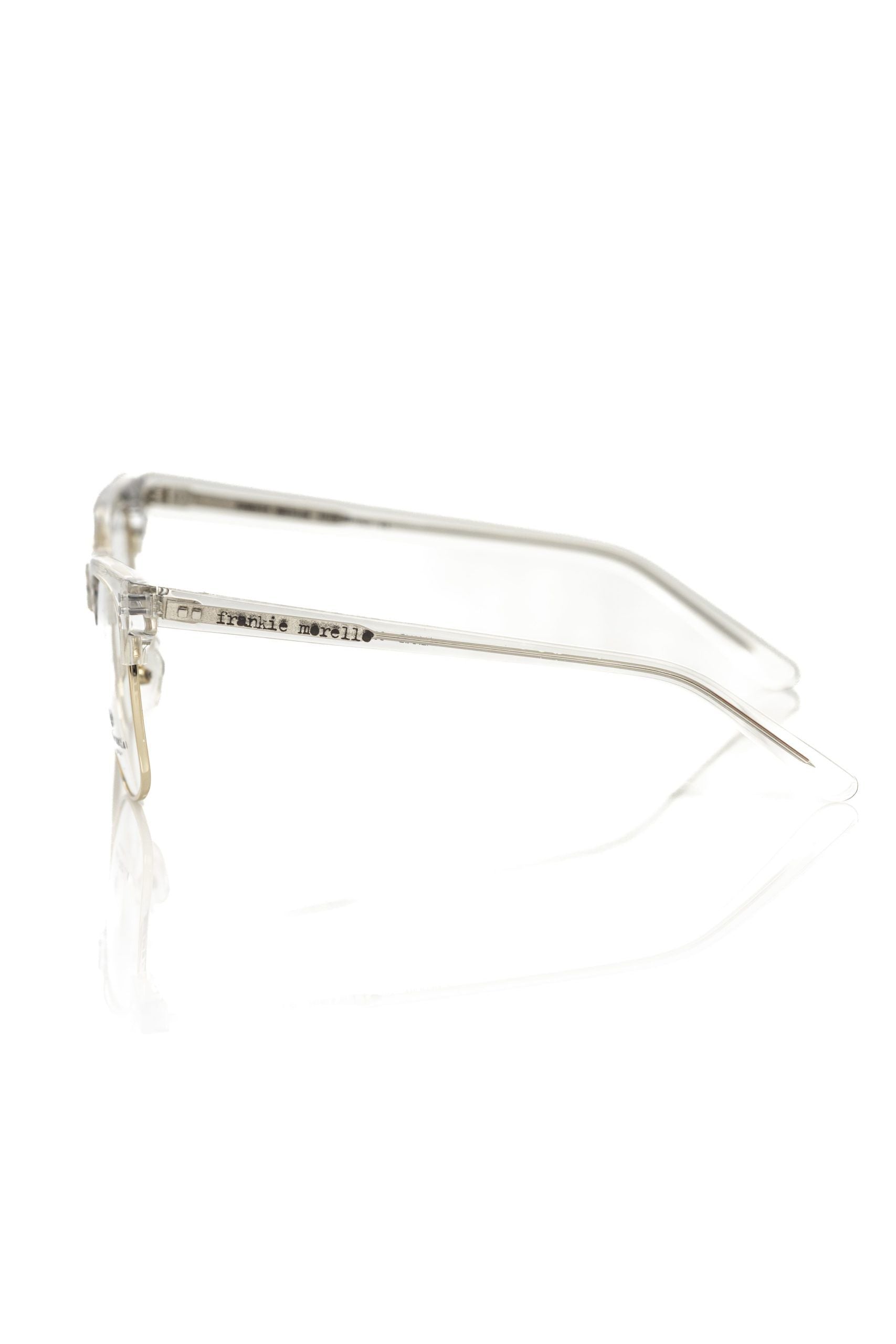 Frankie Morello Gold Metallic Fiber Men Frame - ClickThatClicks 