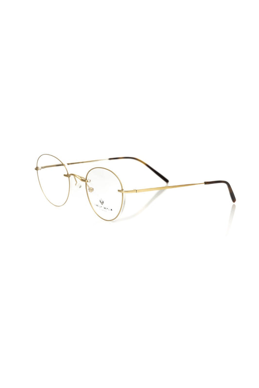 Frankie Morello Gold Metallic Men's Frame - ClickThatClicks 