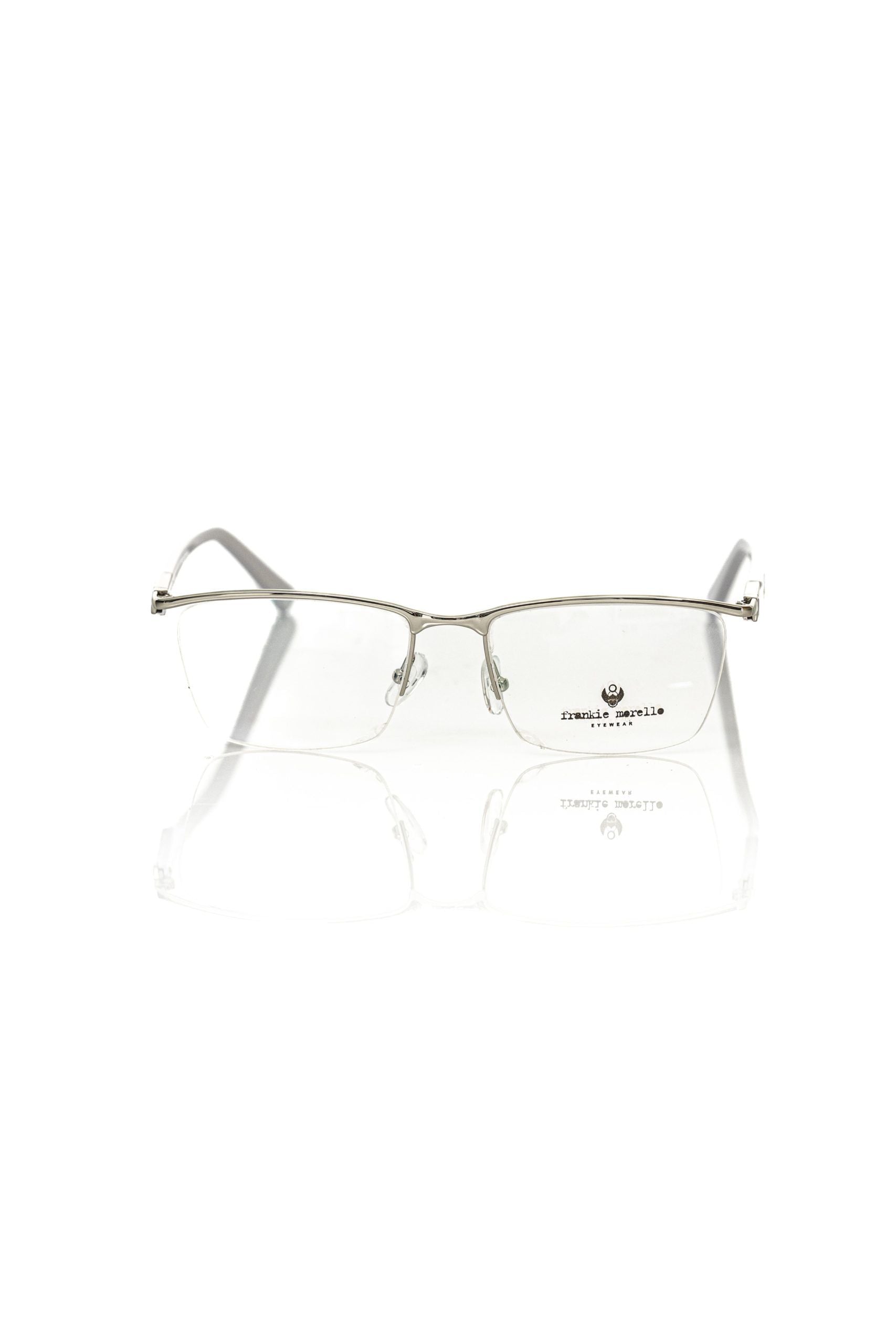 Frankie Morello Silver Metallic Men Frame - ClickThatClicks 