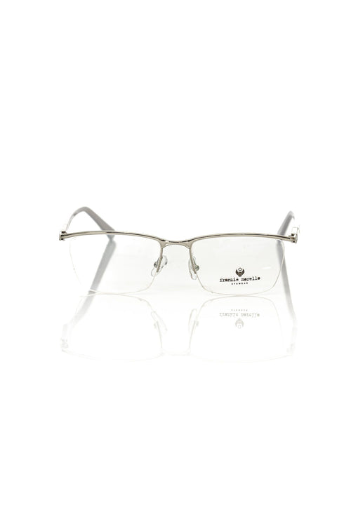 Frankie Morello Silver Metallic Men Frame - ClickThatClicks 