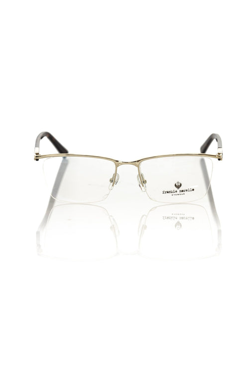 Frankie Morello Gold Metallic Mens Frame - ClickThatClicks 