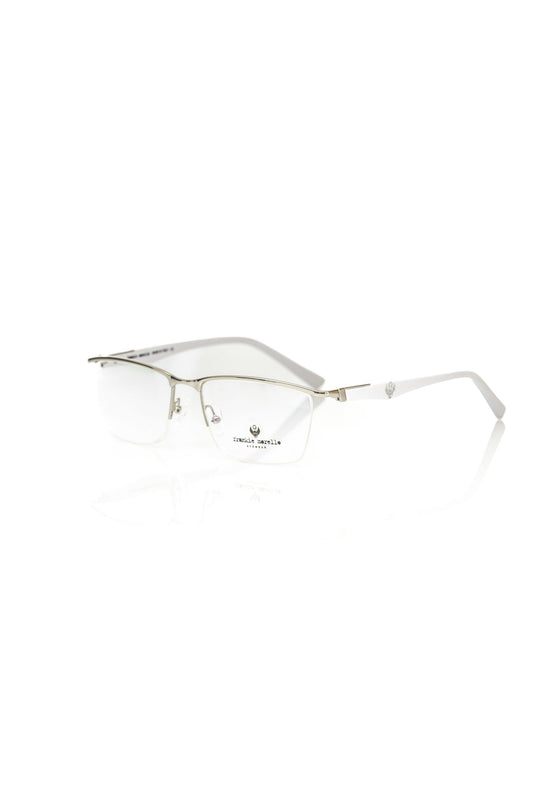 Frankie Morello Silver Metallic Men Frame - ClickThatClicks 