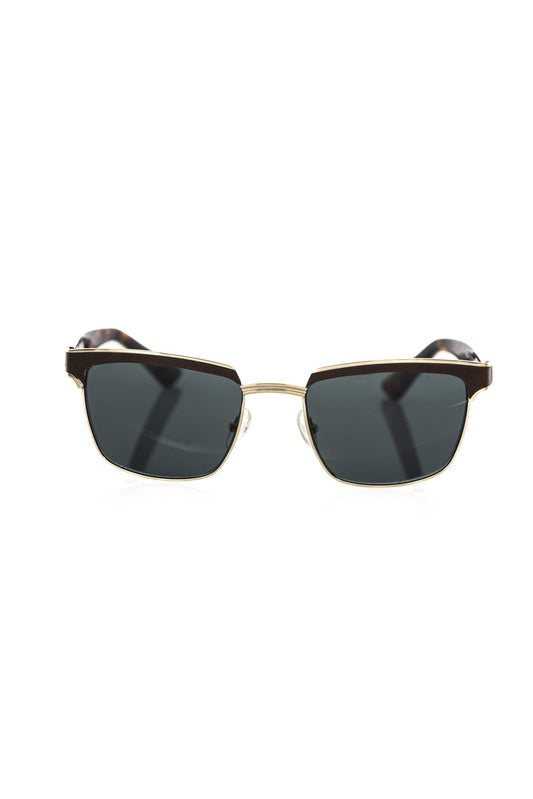 Frankie Morello Brown Metallic Men's Sunglass - ClickThatClicks 