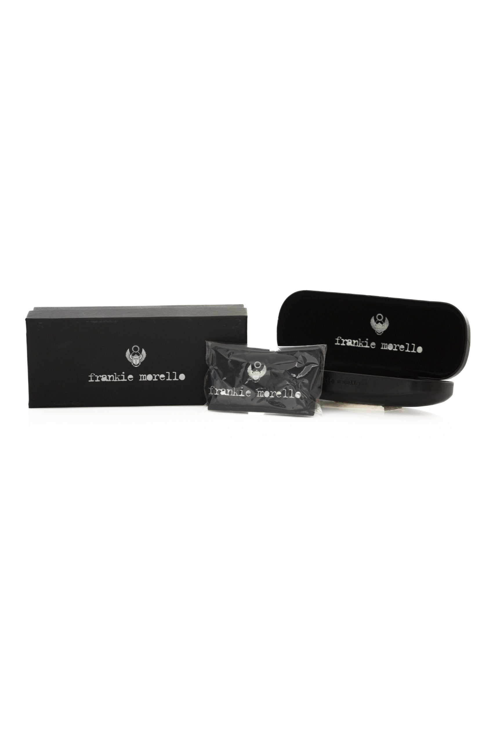 Frankie Morello Silver Metallic Men Sunglasses - ClickThatClicks 