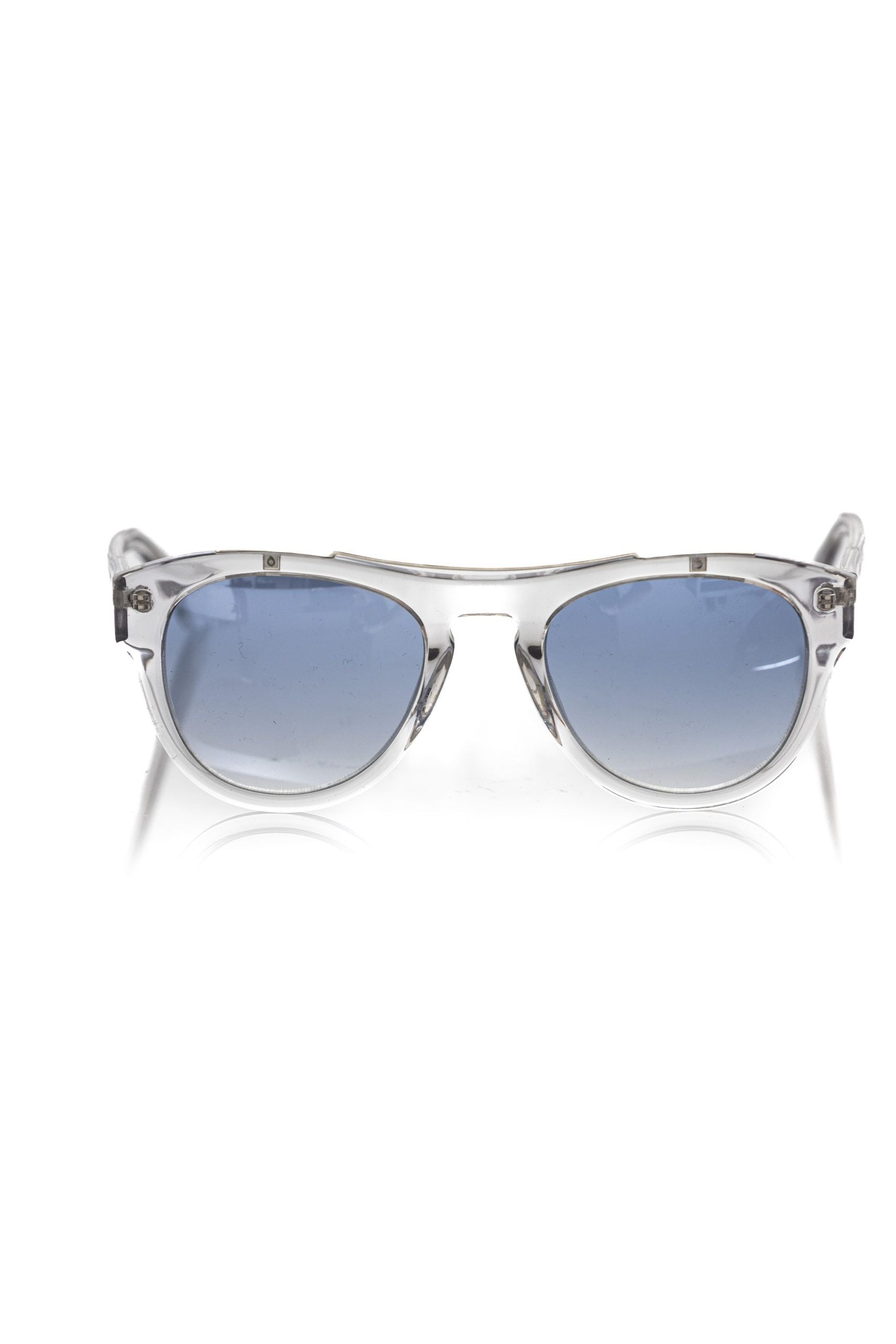Frankie Morello White Acetate Men Sunglass - ClickThatClicks 