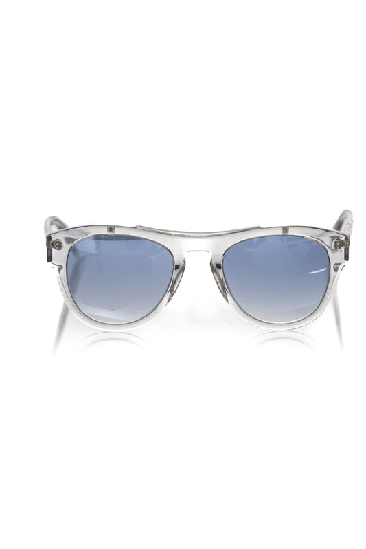 Frankie Morello White Acetate Men Sunglass - ClickThatClicks 