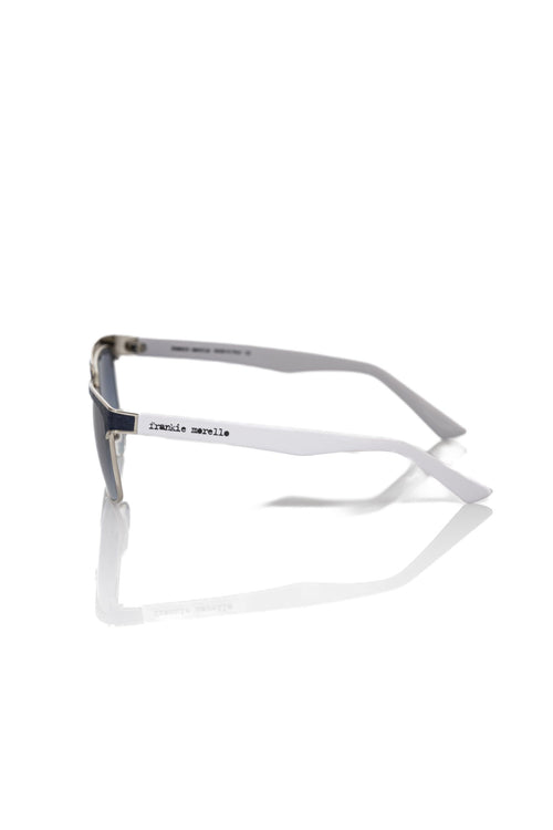 Frankie Morello Black Metallic Fiber Men Sunglass - ClickThatClicks 