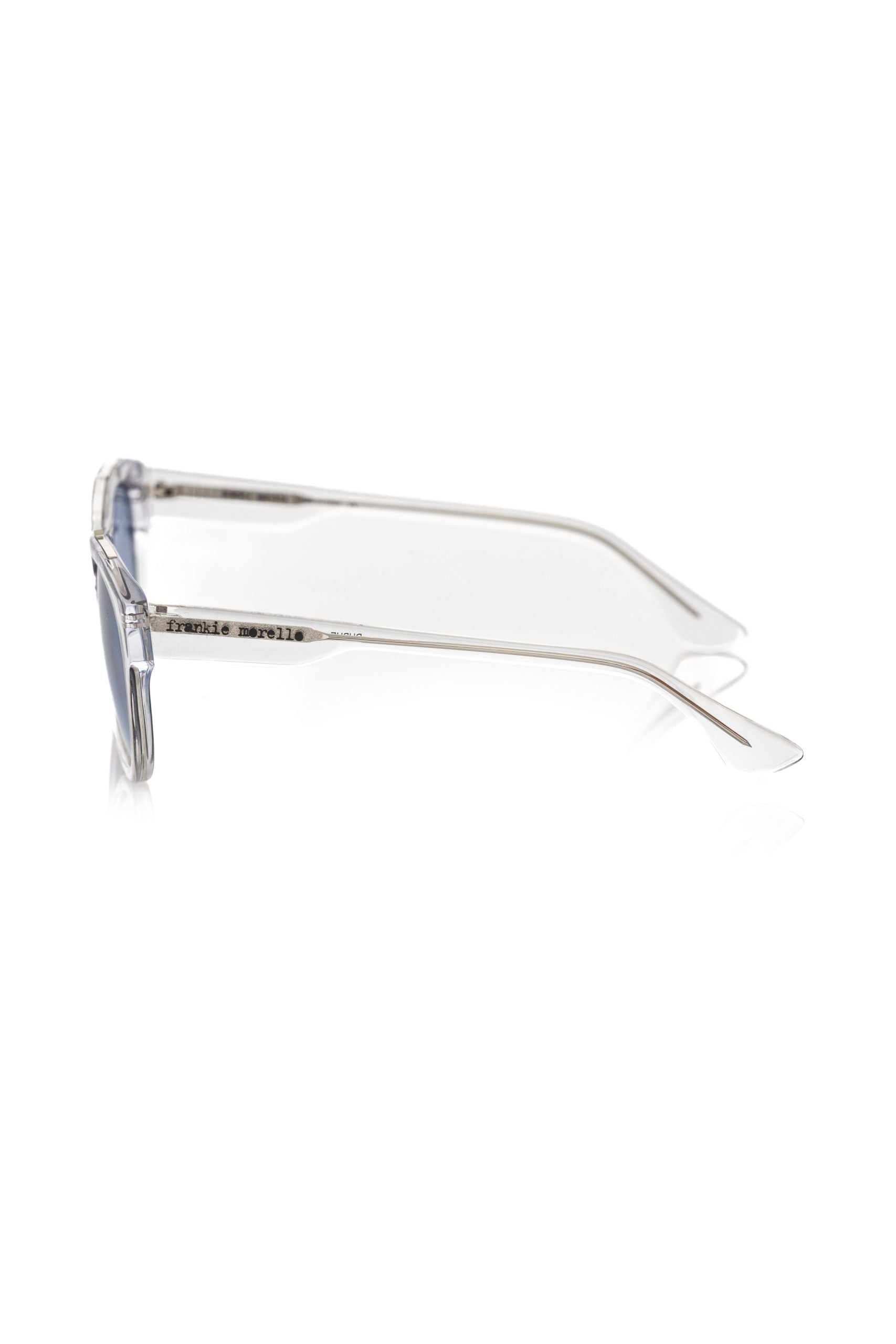 Frankie Morello White Acetate Men Sunglass - ClickThatClicks 