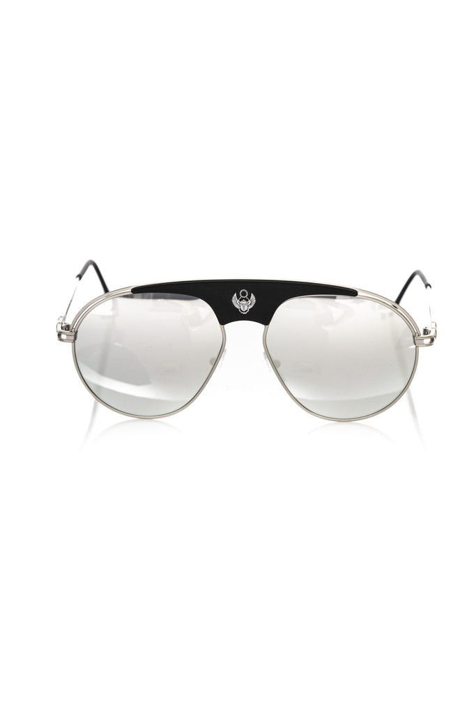 Frankie Morello Multicolor Metallic Fibre Men Sunglasses