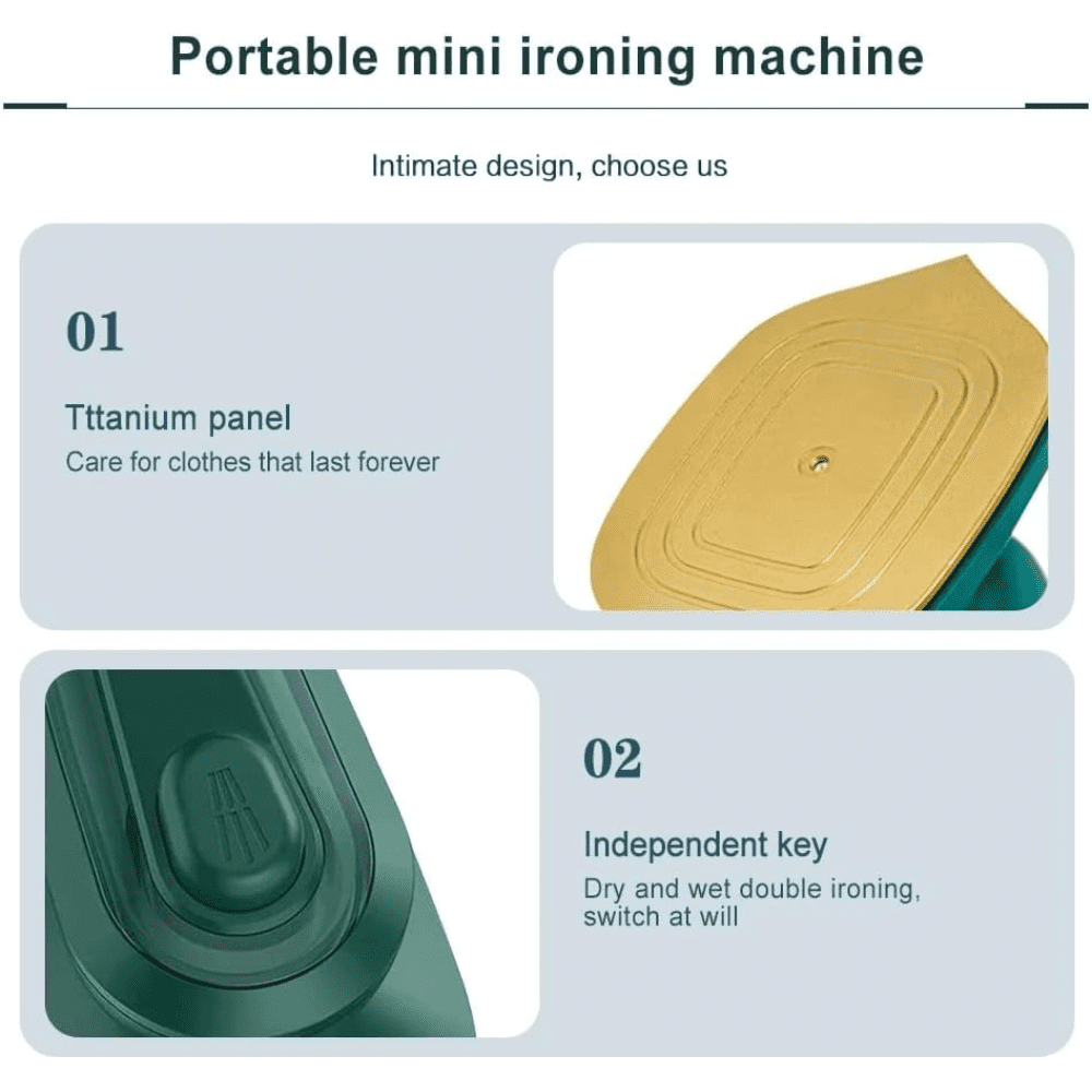 Portable Mini Steam Iron