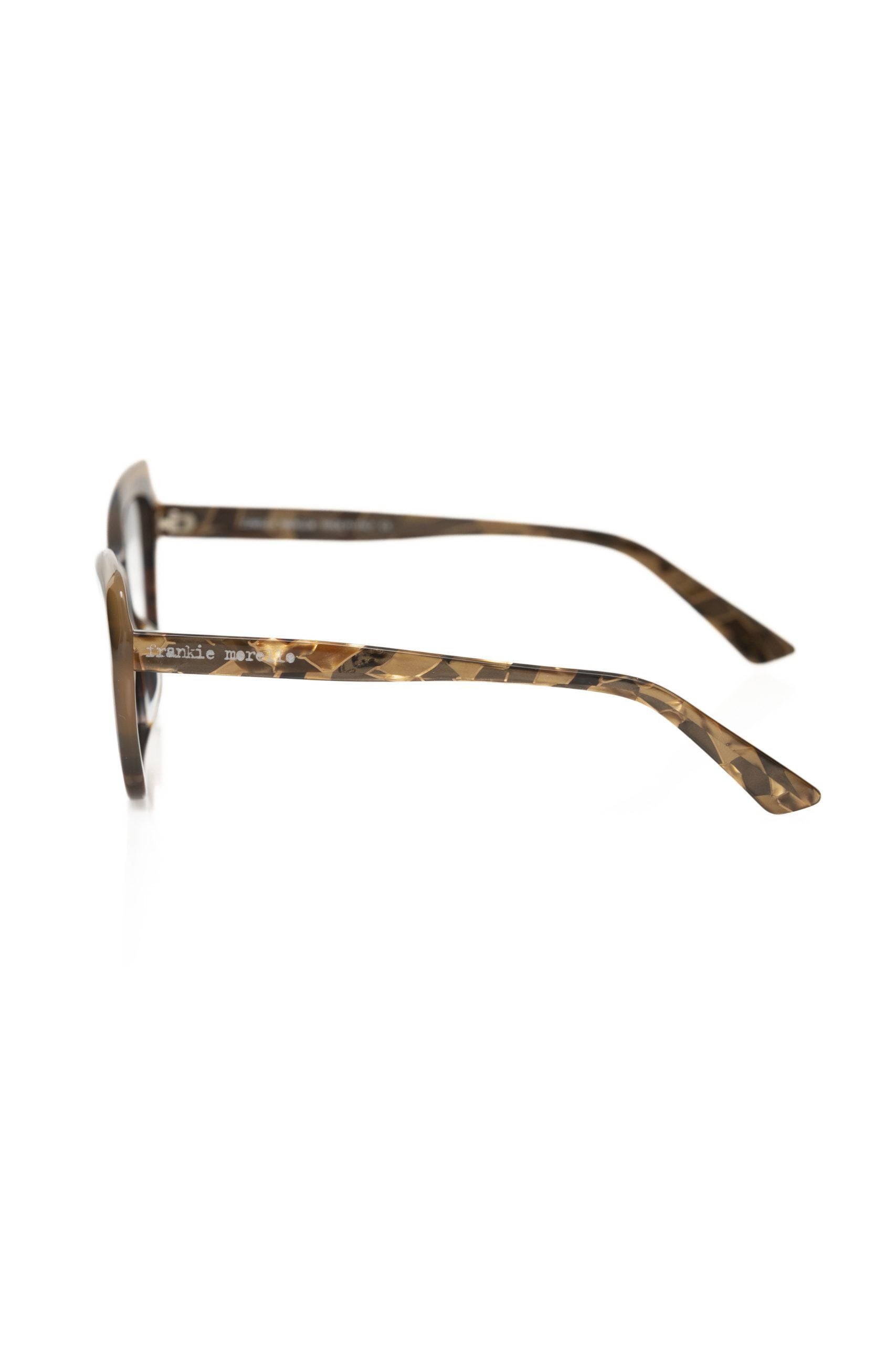 Frankie Morello Beige Acetate Women's Eyeglass Frame - ClickThatClicks 