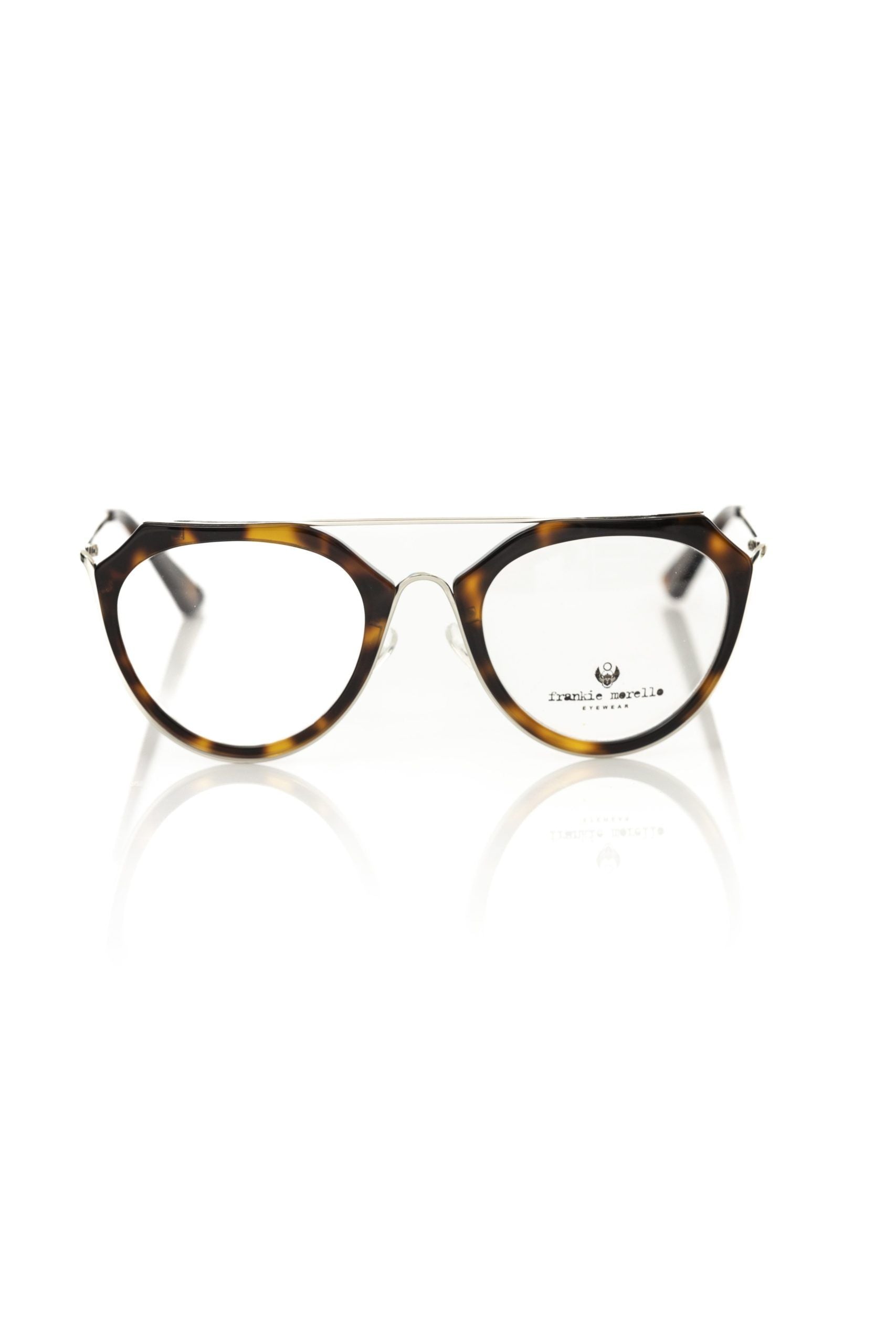 Frankie Morello Brown Acetate Glasses Frame - ClickThatClicks 