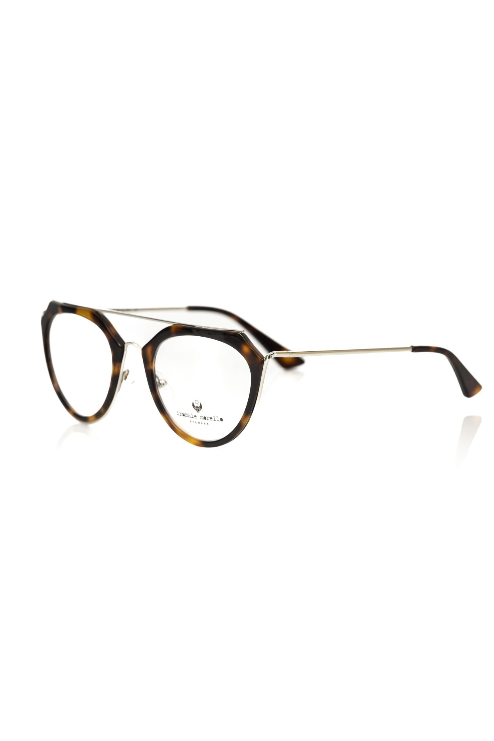 Frankie Morello Brown Acetate Glasses Frame - ClickThatClicks 