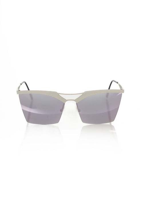 Frankie Morello Silver Metallic Women Sunglasses - ClickThatClicks 