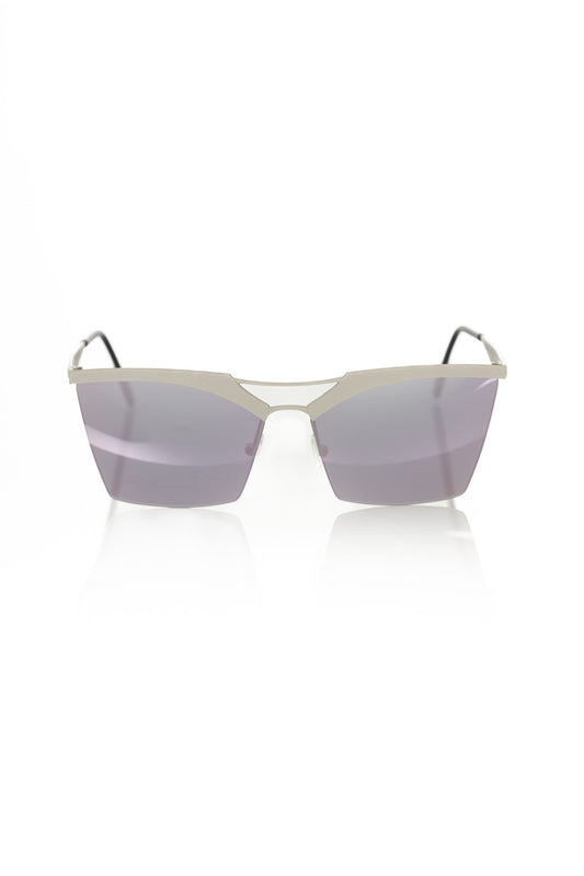 Frankie Morello Silver Metallic Women Sunglasses - ClickThatClicks 