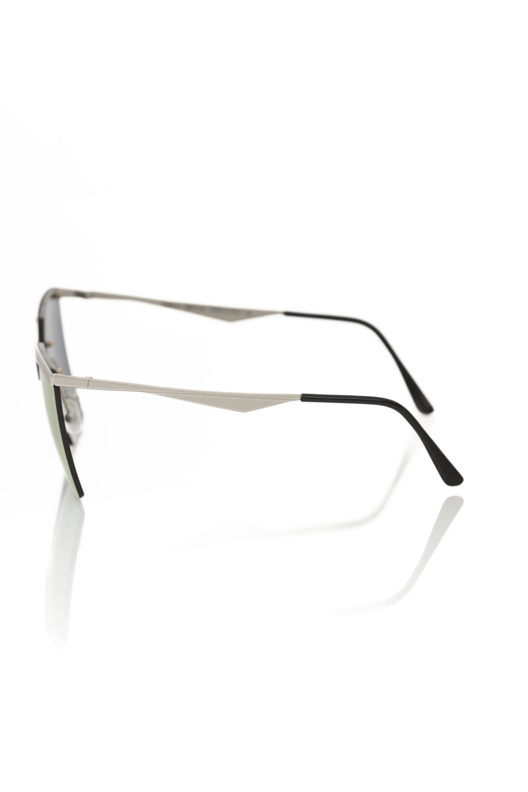Frankie Morello Silver Metallic Women Sunglasses - ClickThatClicks 