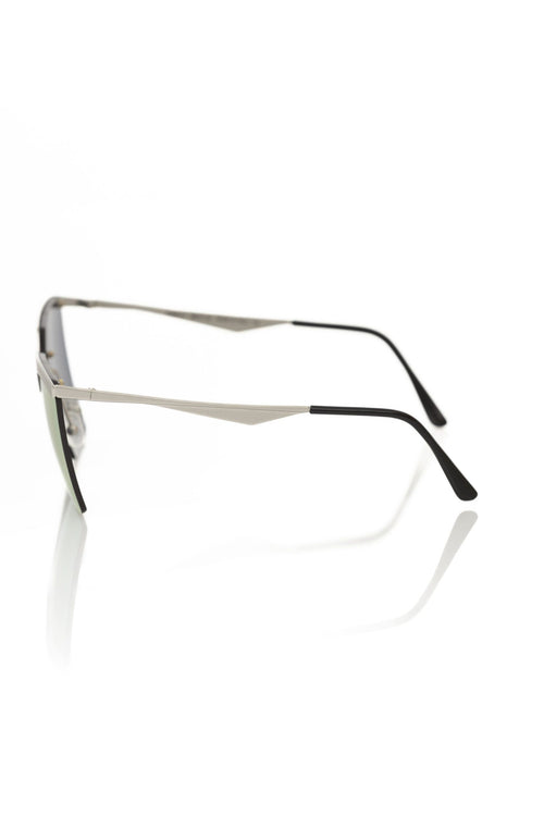 Frankie Morello Silver Metallic Women Sunglasses - ClickThatClicks 