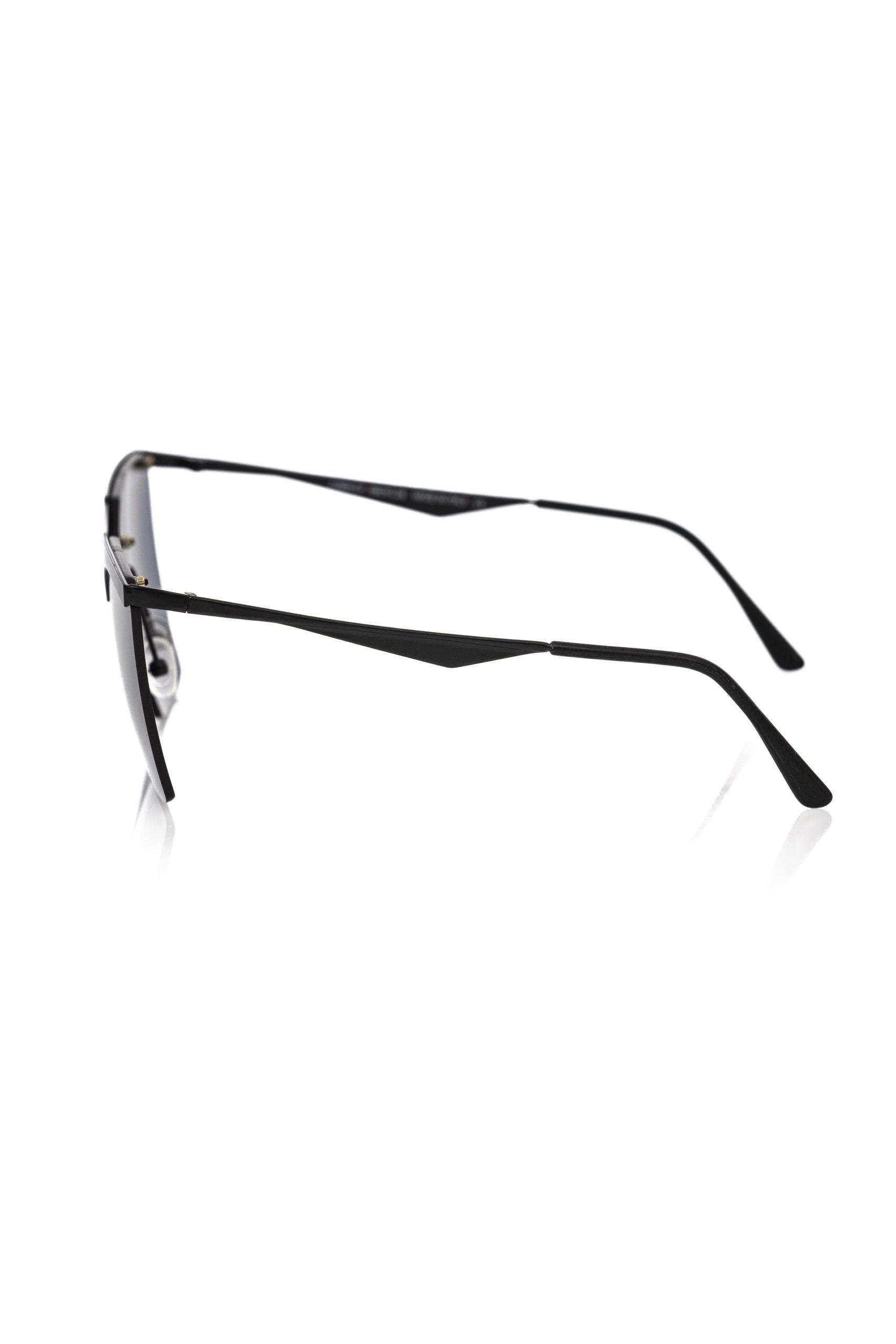 Frankie Morello Black Metallic Women's Sunglass - ClickThatClicks 